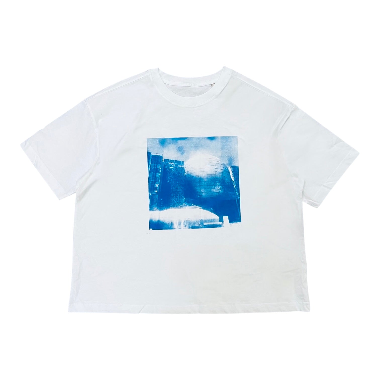 NAGOYA TEE - BLUE / WHITE